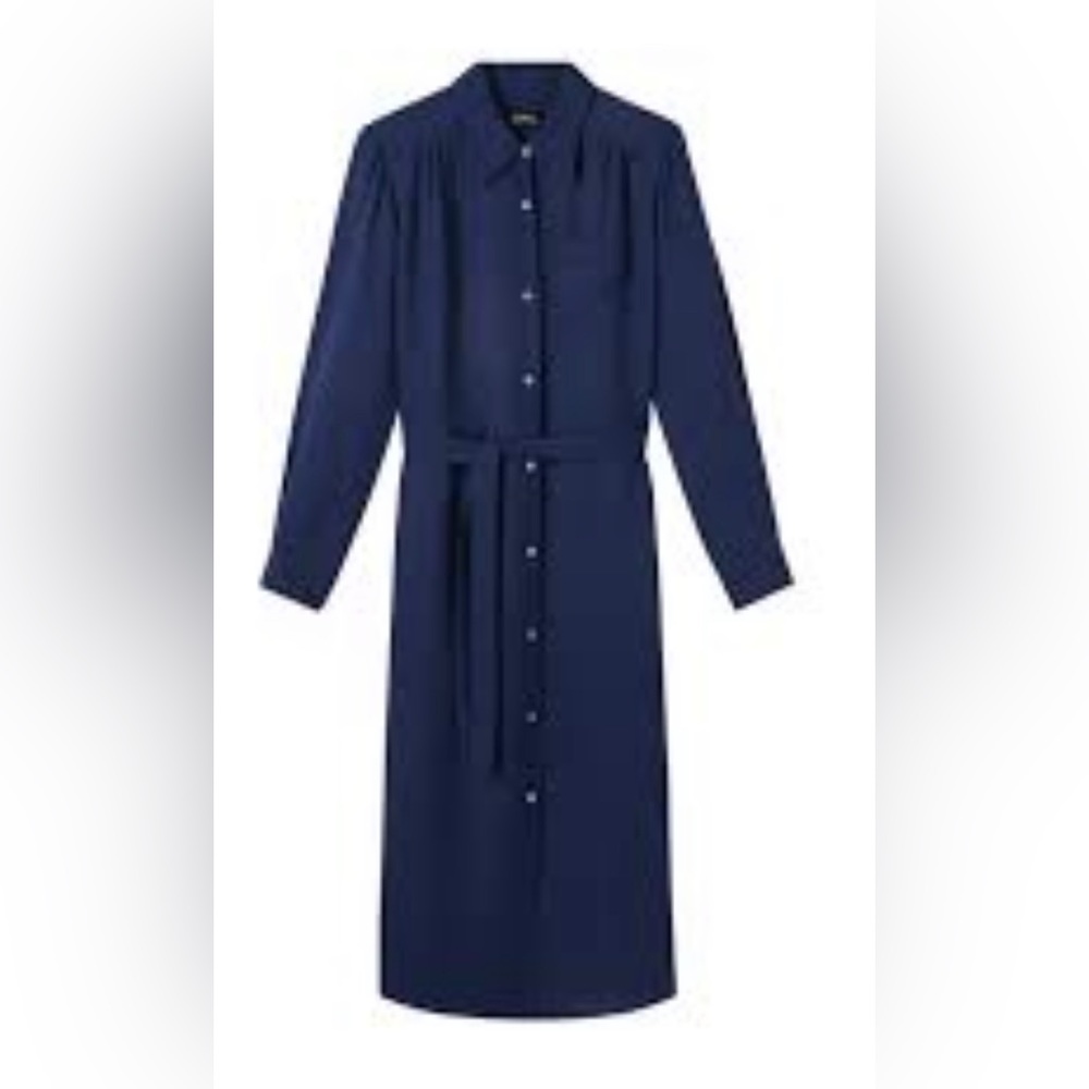 Button down J crew dress